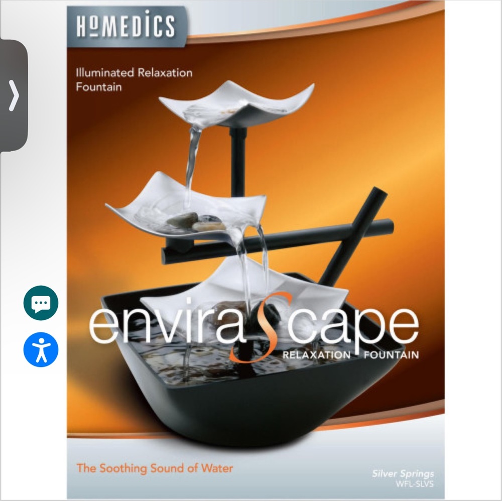 EnviraScape Illuminated Relaxation Fountain